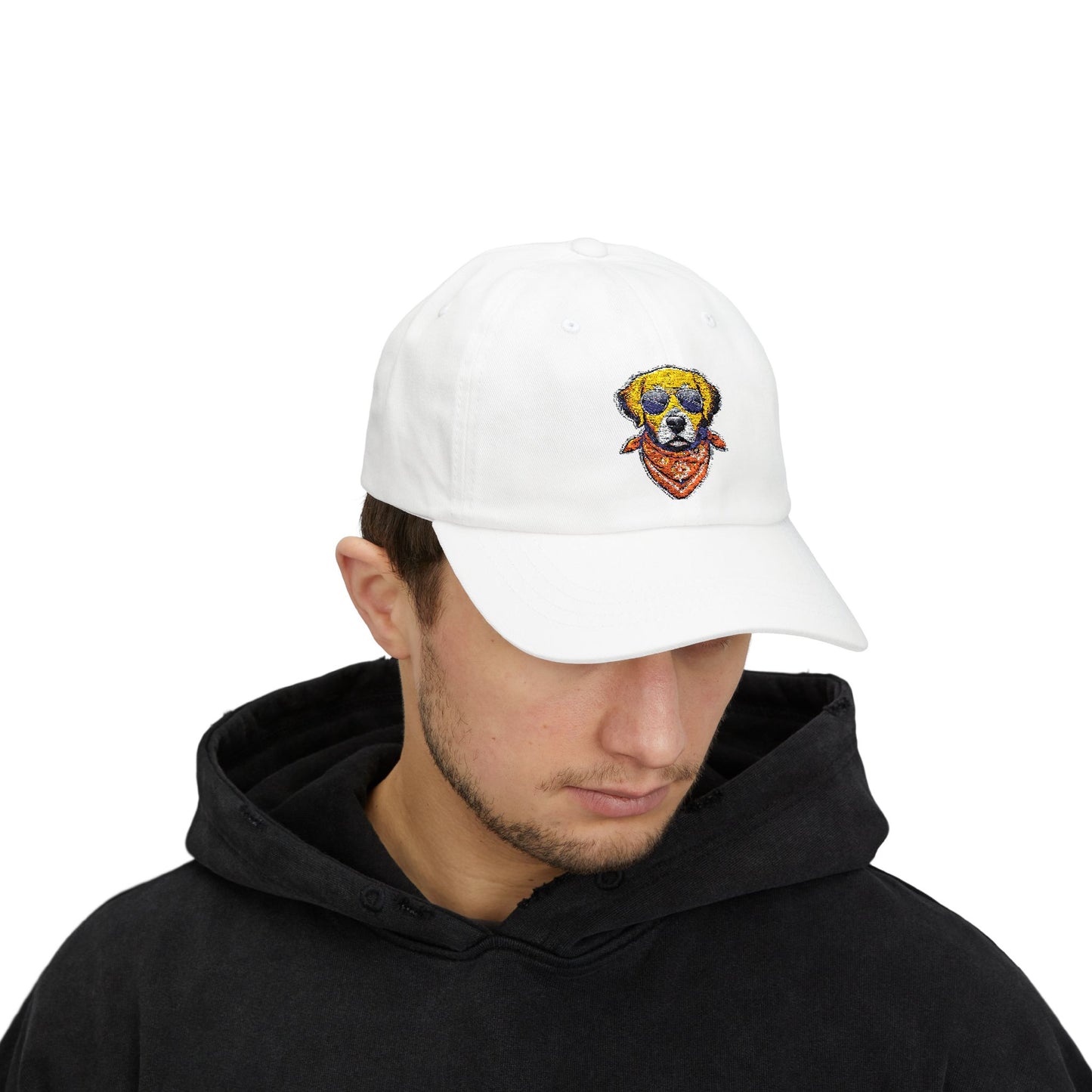 Retro Dog Dad Cap