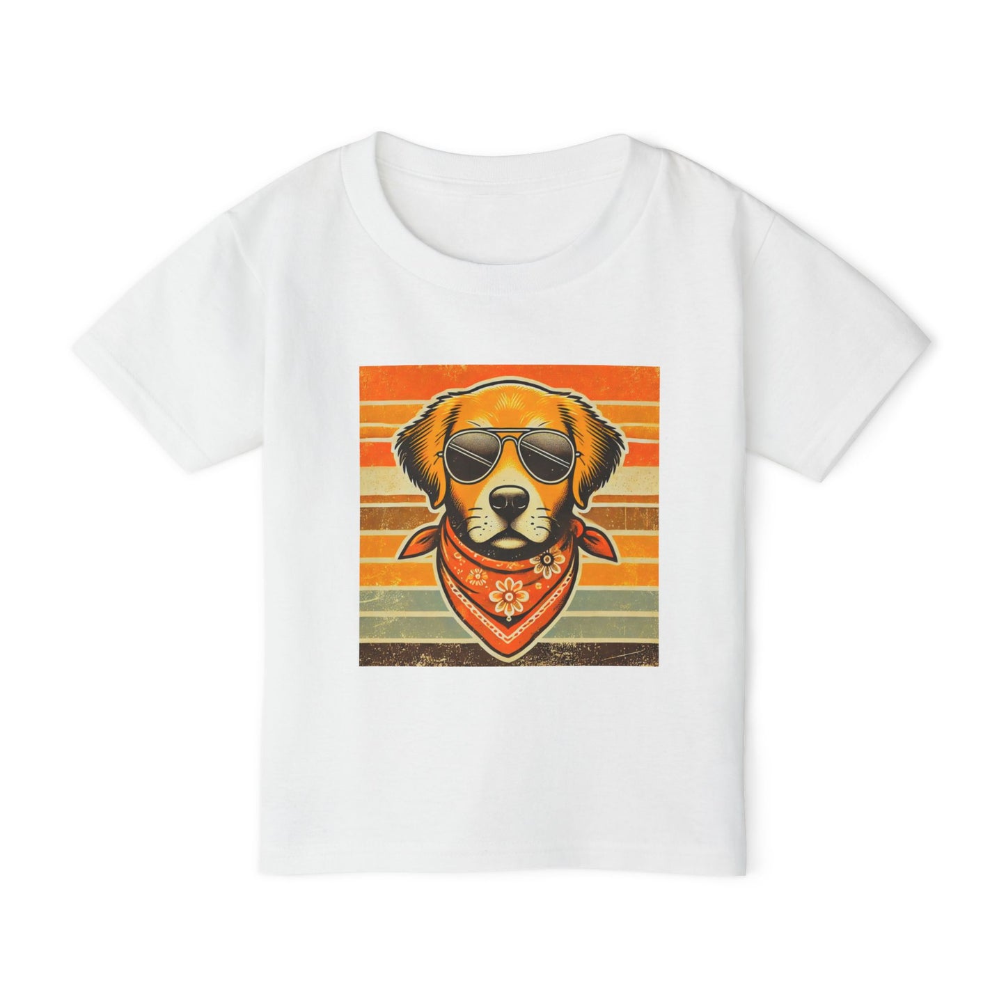 Retro Dog - Toddler T-shirt