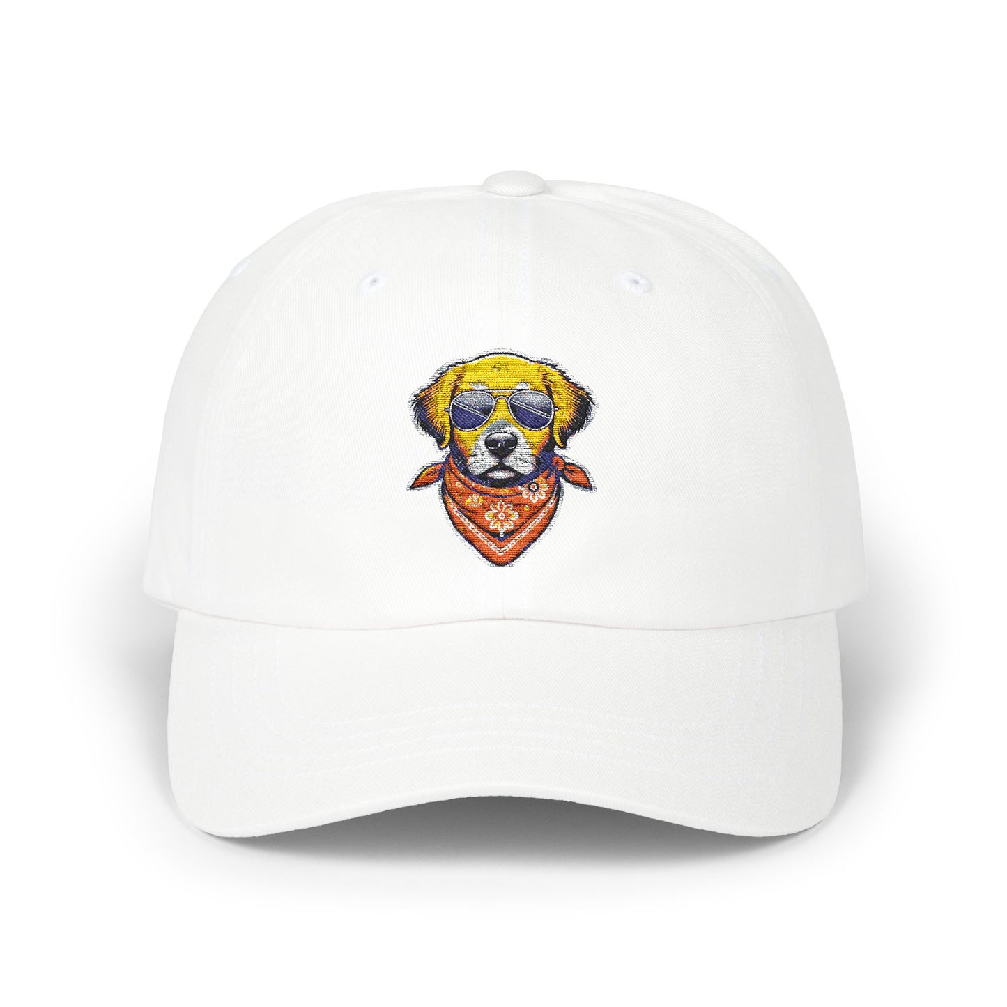 Retro Dog Dad Cap