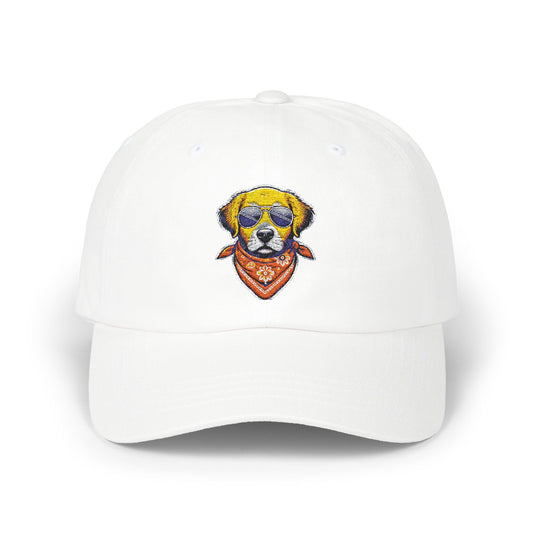 Retro Dog Dad Cap